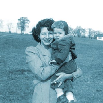Me and Mom, Ohio, 1952