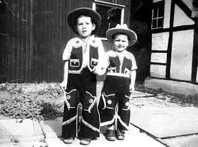 Gary and Brian, England 1956